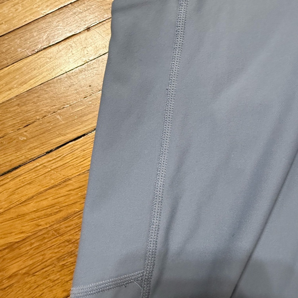 Fabletics Slate Blue High-Rise Everyday Leggings with Side Pockets - Picture 2 of 5